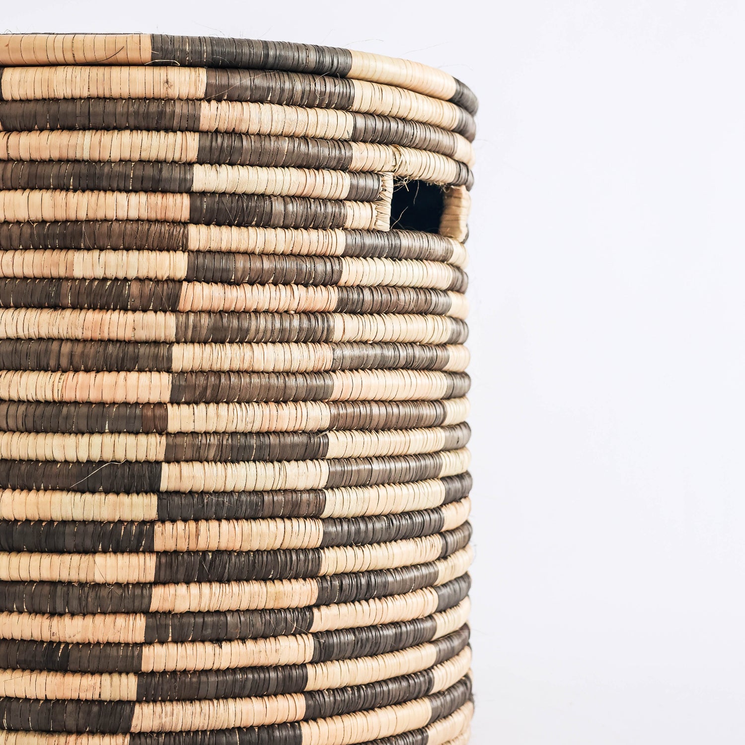 Shaded Stripe Planter Basket